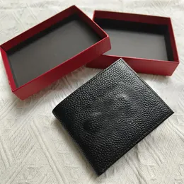sac à main de marque de luxe designer porte-carte de crédit homme mode sac en cuir portefeuille portefeuille portefeuille livré avec étui mini portefeuilles2798