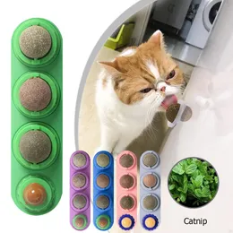 Toys Healthy Cat Caip Wall Ball Cat Mint Licking Snacks Nutrition Caip Nutrition Energy Ball Katten Cat Grass Snack Pet Pet