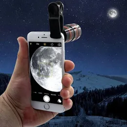 Binóculos de telescópio vendem 8x Telepo lente de telefone móvel telescópio HD câmera Zoom externo efeitos especiais 230603