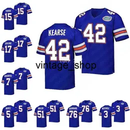 Vin Vintage Florida Gators 5 Graham Mertz Football Jersey Herr Treyaun Webb Tim Tebow Trey Dean III Danny Wuerffel Ventrell Miller Dante Fowler Teradja Mitchell Jers