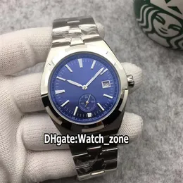 New Overseas 4500V 110A 4500V Orologio automatico da uomo Quadrante blu Bracciale in acciaio inossidabile Orologi sportivi di lusso di alta qualità Orologio zone278a