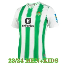 23 24 Joaquin real Betis Soccer Jerseys B.Iglesias Camiseta de Futbol Home Juanmi Canales Fekir 2023 Special Football Dorts Copa del Rey Final Men Kids Kit 16-xxl 999