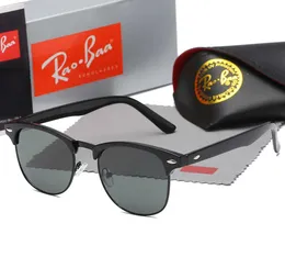 Men Rao Baa Sunglasses Classic Retro women Sunglasses Luxury Designer Eyewear summer Metal Frame Designers Sun Glasses Woman ML 3016 Glass with box