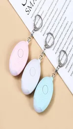 130db Egg Shape Self Defense Alarm Girl Women Security Protect Personal Safety Scream Loud Keychain8018801