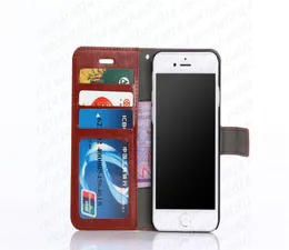 Étui portefeuille en cuir PU pochette avec fente pour carte Po cadre étui pour iPhone 11 Pro Max Xs Max 5 5s 6 7 8 Plus8523188