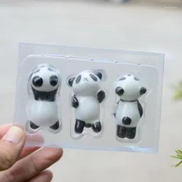 ChopSticks 12pcs Panda Shape حامل الهدية موقف فريد من نوع