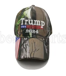 Donald Trump 2024 Baseball Caps Camouflage US Presidential Election Cap Adjustable Outdoor Sports Camo Trump Hat CYZ31443388385