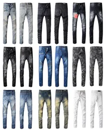 Mens jeans Slim Fit Ripped Jeans Men HiStreet Mens Distressed Denim Joggers Knee Holes Washed Destroyed 22 style color Jeans2953825