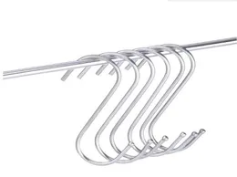 Stainless steel Practical Hooks S Shape Kitchen Railing S Hanger Hook Clasp Holder Hooks For Hanging Clothes Handbag Hook KD14594036