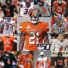 Thr Oklahoma State Football Jersey Thomas Harper Collin Oliver Brendon Evers