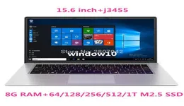 156 inch Student Laptop 8GB RAM 64GB 128GB 256GB 512GB 1T SSD Notebook J3455 Quad Core Ultrabook With Webcam Bluetooth WiFi13687526