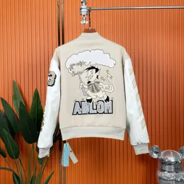 Bawełniane kurtki Bomber męski wiatr Varsity męs baseball hip hop harajuku list patchwork skóra tianma haft streetwear US rozmiar s-xl 05