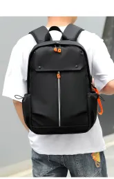 Backpack Men's Personality Backpack Leisure Large Capacity Multi-functional Schoolbag Fashion Trend Travel Bag