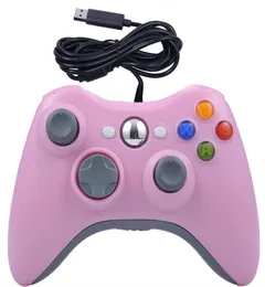 USB Wired Joypad Gamepad Game Controller For Xbox 360 Joystick For Official PC for Windows 7 8 10 DHL 9634120
