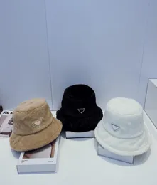 Winter Designer Fashion Mink Hair Bucket Hat White Hats For Man Women Keep Warm Girl Friend Gift Luxury Cap Outdoor Unisex Caps 228992661