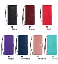 Flip Leather cases for Samsung A32 A52 A72 A31 A42 A82 A12 S21FE A22 5G S21 PLUS Crazy Horse Wallet Vintage Holder Credit Card Slo7714286