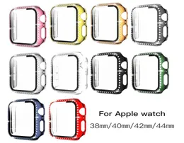 Crystal Diamond with Screen Protector case for iWatch 40mm 44mm Series 6SE5344665763