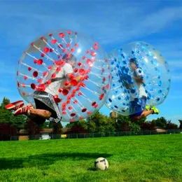 Aufblasbare Hüpfer, Spielhausschaukeln, 1,0 mm TPU, aufblasbarer Zorb-Ball, 1,2 m, 1,5 m, 1,7 m, Blasenfußball, Luftstoßball, Blasenfußball für Erwachsene 230603