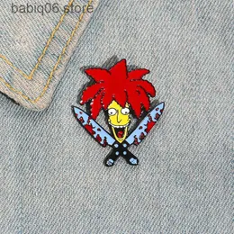 Pin Spille Personaggio dei cartoni animati creativo - spilla in lega smaltata colletto divertente spilla dipinta distintivo T230605