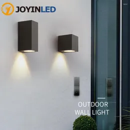 Wall Lamp Modern GU10 Sconces IP65 Waterproof LED Lights For Living Room Bedroom Hallway TV Decor Outdoor