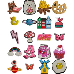 Shoe Parts Accessories Earth Mushroom Shoes Charmscharms For Charms Decoration Assorted Varieties Jibitz Drop Delivery Otcy1