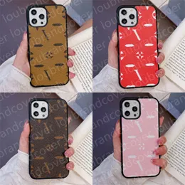 Case Designer Designer iPhone Case لـ Apple iPhone 15 14 Pro Max 13 12 Mini 11 14plus XSMax XR 7p 8p Samsung Galaxy S23U S23 S22 S21 Ultra Note 20 غطاء محمول من الجلد الفاخر