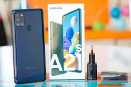 改装されたオリジナルのSamsung Galaxy A21S電話A217FDロック解除