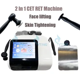 Professional Tecar Therapy Machine CET RET RF Diathermy Fat Removal Wrinkle Removal Skin Firming Pain Relief