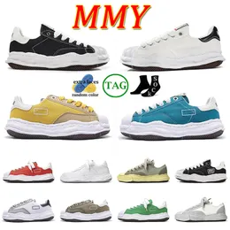 2024 Maison Mihara Yasuhiro Shoes Blakey OG Sole Canvas Low Toe Cap Luxury Mmy Miharayasuhiro Mens Womens Luxury Casual Sport Trainers Designer Sneakers Top Quality