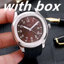 Titta på män automatiska klockor damklänning full rostfritt stål safir vattentäta lysande klockor par stil för armbandsur montre de luxe u1 ny