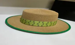 Moda Acessível Chapéus de Palha Mulher Verão Vintage Ao Ar Livre Proteção Solar Boné Cor Sólida Respirável Bandagem Ampla Br3611095
