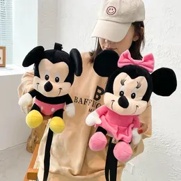 Wholesale cute couple plush toys backpack children's games playmate holiday gifts