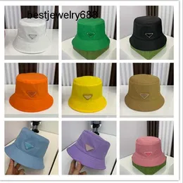 Designer Nylon Bucket Hats Caps for Women and Men 9 colors Good Quality luxury Ladies Mens Unisex Fitted Sun Hat Fisherman Cap M size
