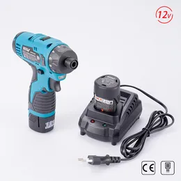 Sleutels 12V Cordless Impact Electric Drill Hammer Screwdriver Two Speed Mini Wireless Hand Driver Wrench Power Tool For Bosch Battery