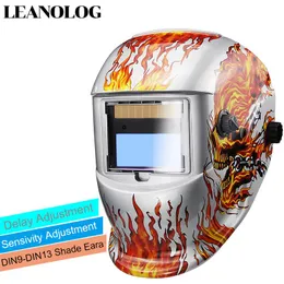 Helm Solar Auto Darkening Electric True Color Wlding Mask/Helmet/Welder Cap/Eyes Mask لآلة اللحام وأداة قطع البلازما