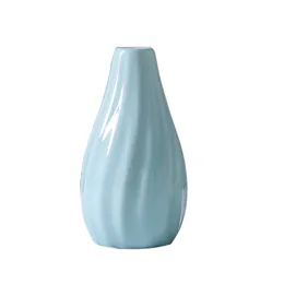 Ceramics Vase Small Flower Arrangement Bottle Hydroponic Vases Home Office Desktop Decor Living Room Desk Decor