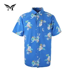 Factory Cotton Manufactured Cheap Summer Fashion Mens Hawaiian Shirts NVK