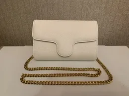Brand women bag handbags classic Letter pattern High Quality material gold chain handbag trend shoulder bag fashion Messenger bags Wallet