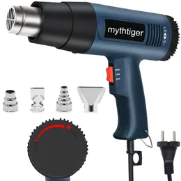 Guns 2000W Hot Air Gun Professional Electric Justerbar temperaturekontrollerad Byggtorkare Lödverktyg Värmepistol för bil