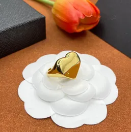 Дизайнерские кольца золотого сердца для женского письма P Ювелирные модные кольца дизайнеры кольца Bague Свадебные ювелирные украшения