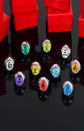 Anime Ring Akatsuki Organization Uchiha Sasuke Itachi Sharingan Cosplay Rings for Women Men Jewelry5586874