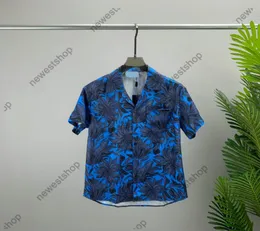 2022 Europe Italy mens t shirts Spring Summer Men Hawaii Beach Casual Shirt Cool Hip hop Short Sleeve silica gel Print Designer t 5373255