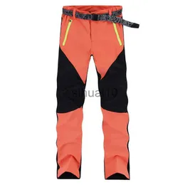 Damskie dżinsy Summer Szybkie suche piesze wędrówki Trekking Pants Men Outdoor Sport Elastyczne wodoodporne spodnie Wspinaczki Camping Spodnie J230605