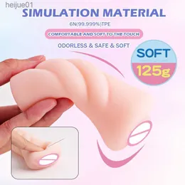 Erkekler için vajina kedi cep 3D gerçekçi anal oral erotik yetişkin oyuncaklar derin boğaz egzersizi L230518