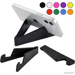 Suportes para montagem de celular, tamanho de bolso, colorido, portátil, modelo dobrável, suporte de celular para celulares Kindles R230605