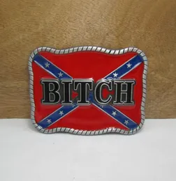 BuckleHome Rebel belt buckle confederate belt buckle pewter finish FP03200 with continous stock 6302111
