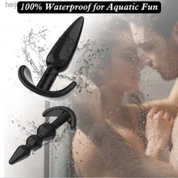 Altre mutandine 4 pezzi Dildo anale in silicone Nessun vibratore Massaggiatore prostatico maschile Perline anali Plug G Spot Butt Plug Masturbazione Sesso anale T L230518