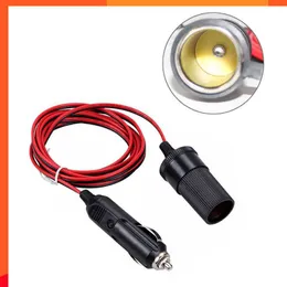 New 2M/5M Light Power Socket Adaptor Extension Cable Plug Extension Cable Car Cigar Lighter Adapter Socket Charger Lead