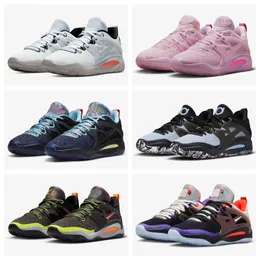 University Basketball Shoe Top Designer KD 15 Tante Pearl Shoes Pink Men's Basketball Shoe Storlek 40-46