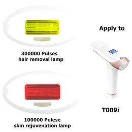 Epilator Lescolton T009i مصباح مصباح قابلة للاستبدال رأس آلة إزالة الشعر ipl epilator استبدال الخرطوشة